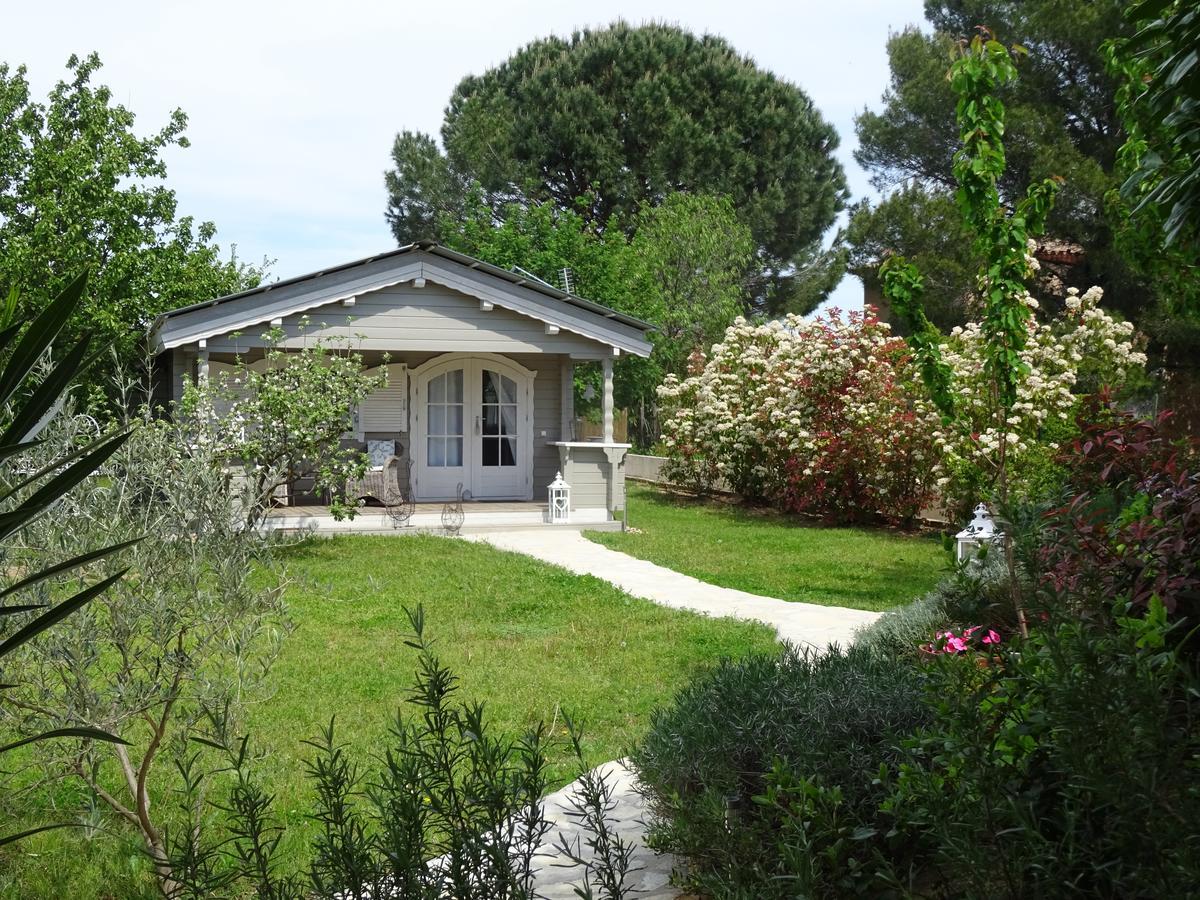Chalet De Charme Aniane Exterior foto